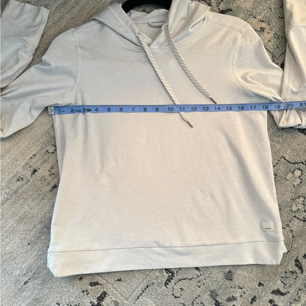 Vuori Light Gray Pullover Hoodie - Picture 5 of 8
